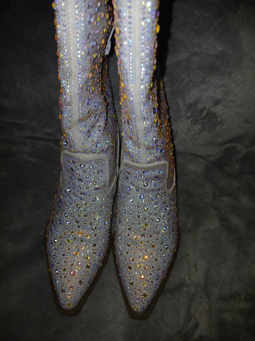 Rhinestone cowgirl boots